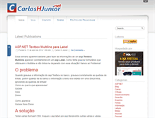 Tablet Screenshot of carloshjunior.net